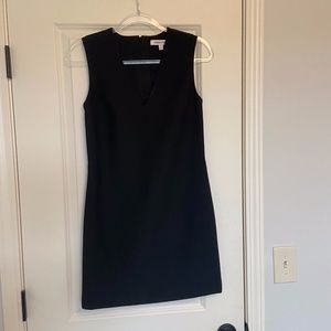 Elizabeth and James Black V-Neck Dress